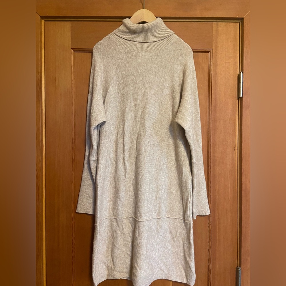 Turtleneck Sweater Dress - Picture 3 of 8